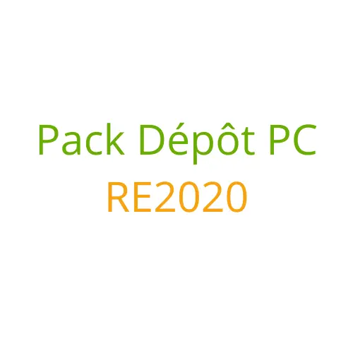 [01] Pack Dépôt PC RE2020